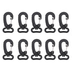 KAM Webbing Plastic Swivel Snap Hook (Pack of 10)
