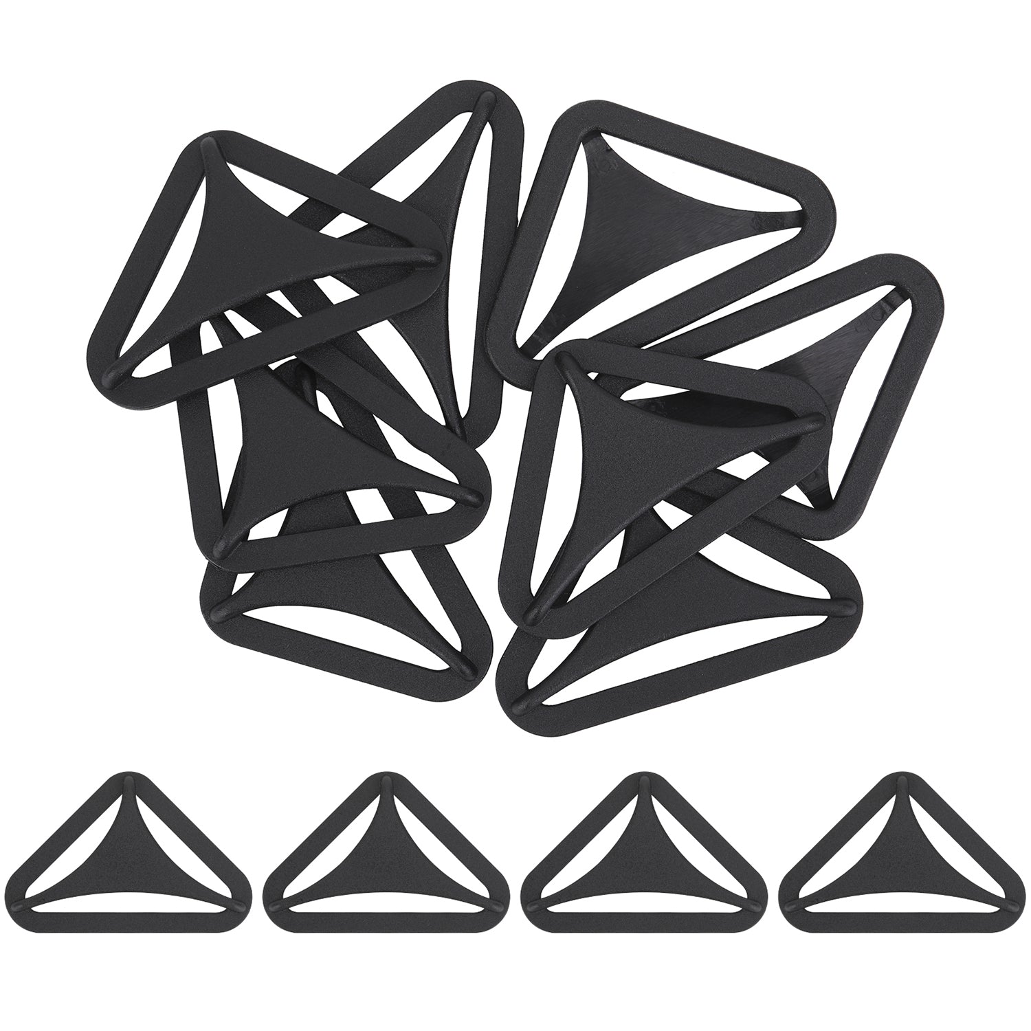 KAM Plastic Triangle Buckle Clip Hooks (Pack of 10)