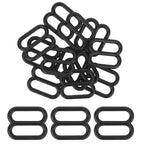 KAM Plastic Bra Strap Adjuster Buckles (Pack of 10)