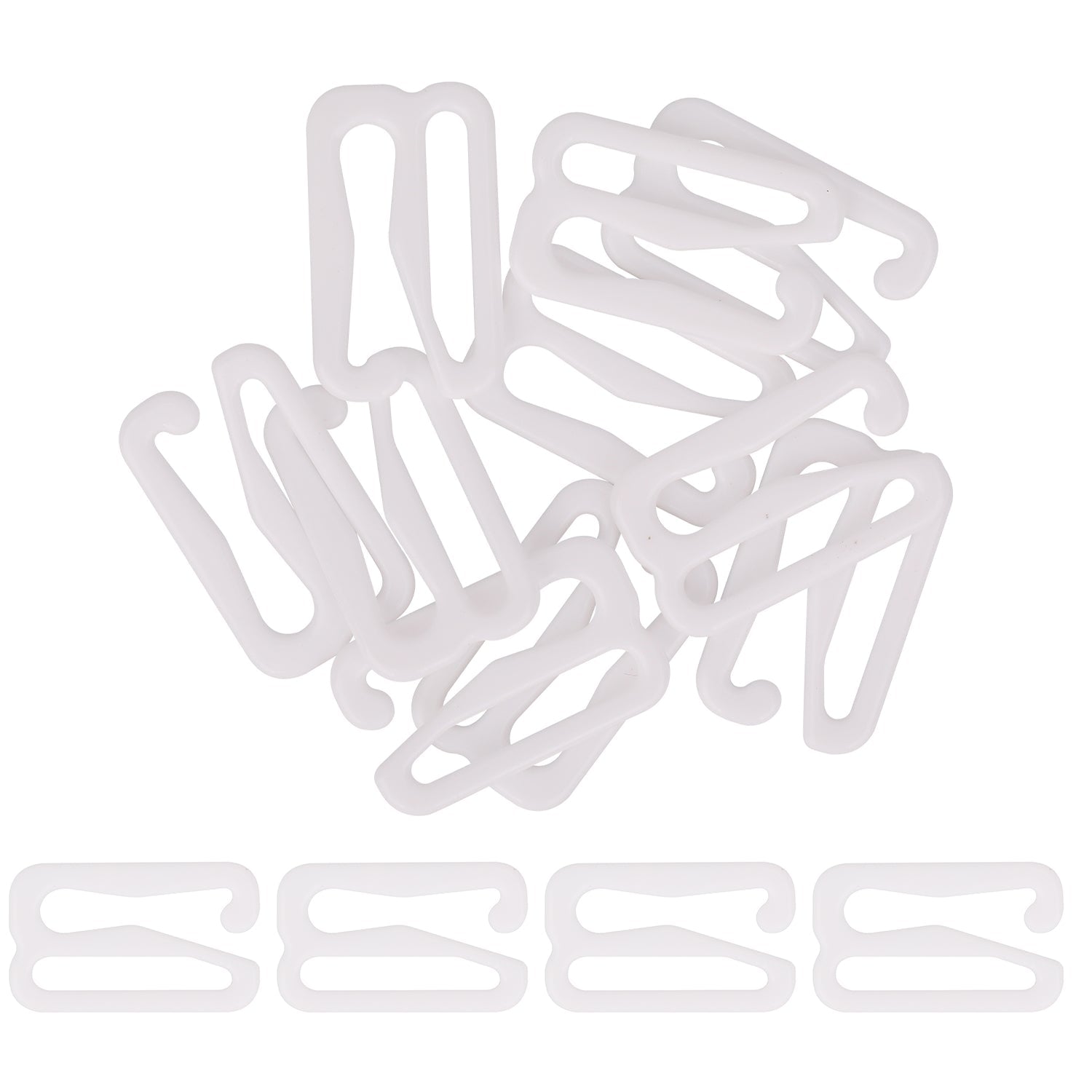 KAM Tri-Glide Slider Buckle Bra Hooks (Pack of 10)