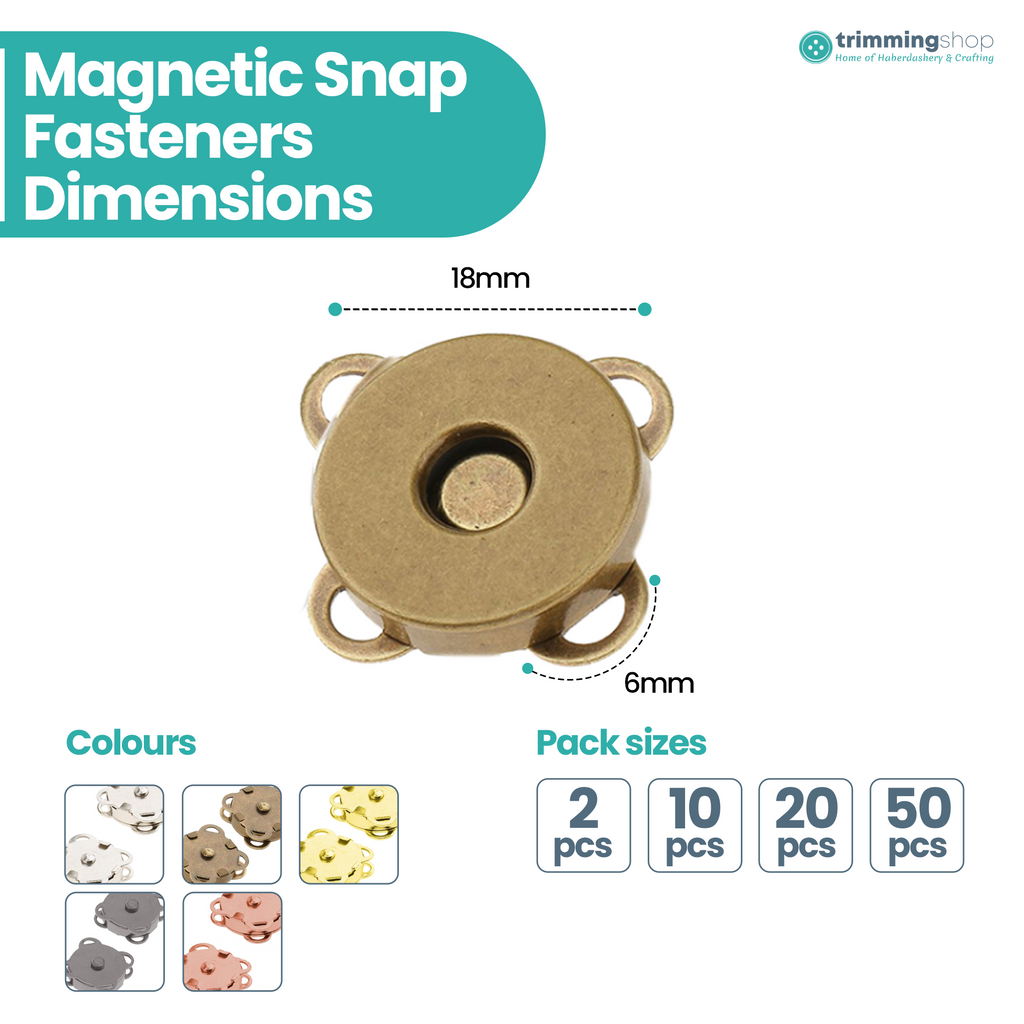 Sew-on Magnetic Clasps