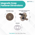 Laser Cut Magnetic Clasp