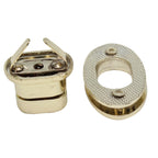 15mm Oval Twist and Turn Clasp - (Pack of 1)