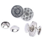 Magnetic Clasp Snap Fastener Button Double Rivet Closures