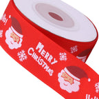25mm Double Sided Ribbon - Christmas Themed