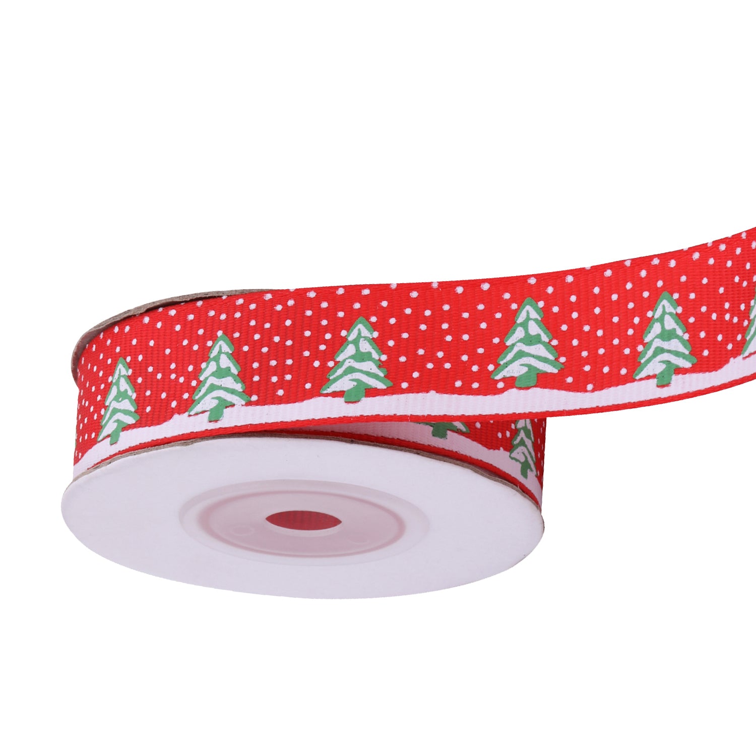 20mm Double Sided Ribbon - Christmas Trees