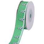 20mm Double Sided Ribbon - Christmas Trees