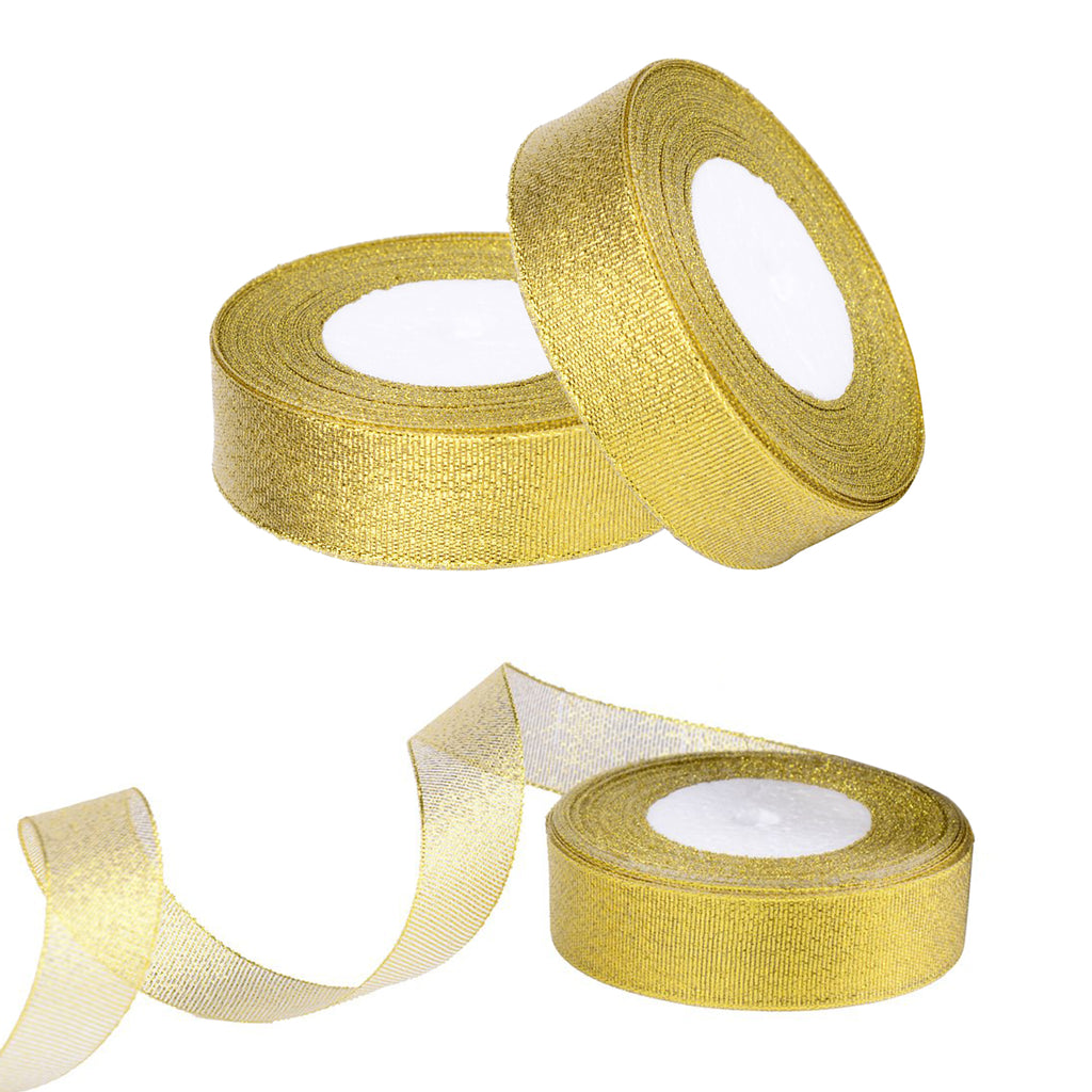 Gold/Silver Christmas Ribbon