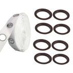 40mm Plastic Curtain Eyelets With Curtain Tape