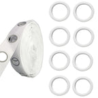 40mm Plastic Curtain Eyelets With Curtain Tape