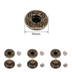17mm & 20mm KAM Jeans Buttons
