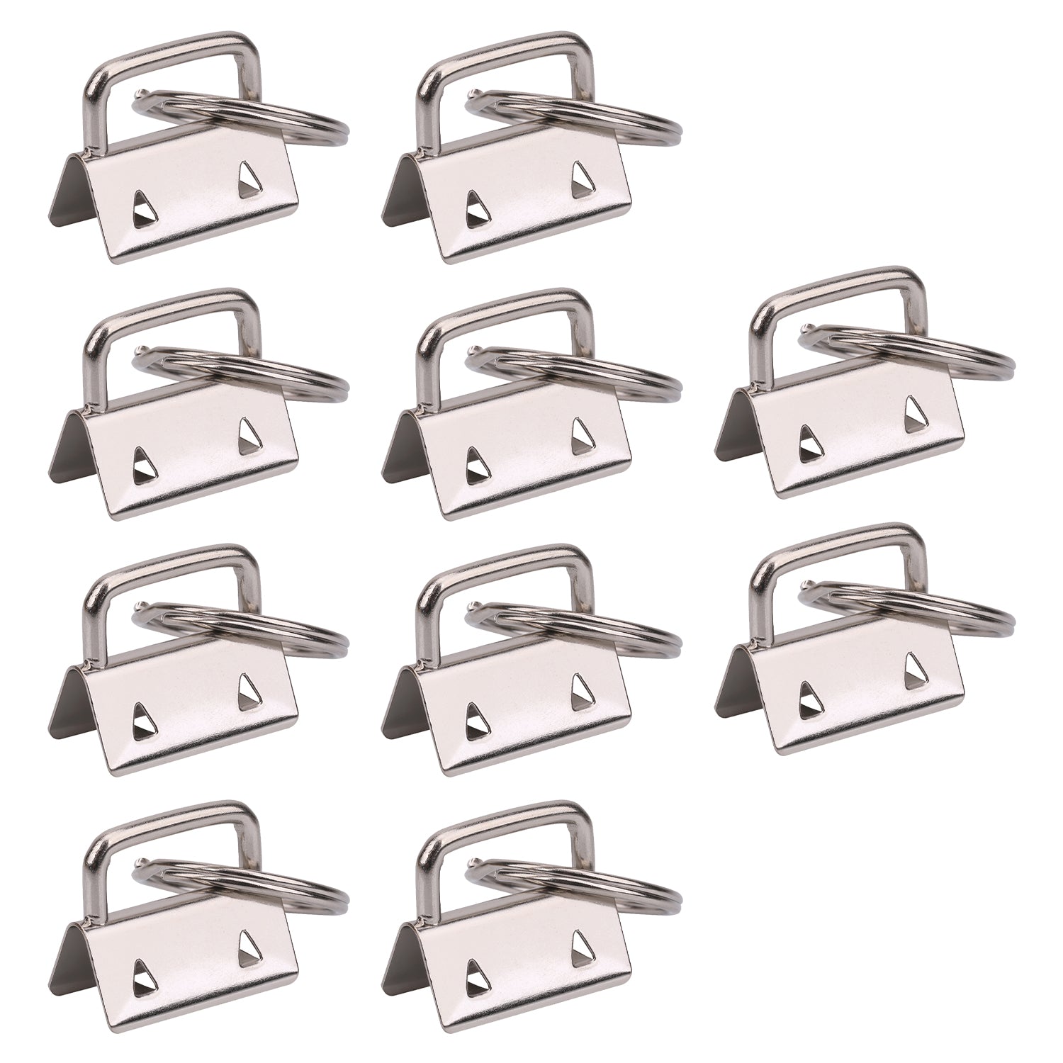 25mm Key Fob with Split Rings (Pack of 5)