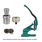 KAM Jeans Buttons Fixing Dies Set for Green Machine