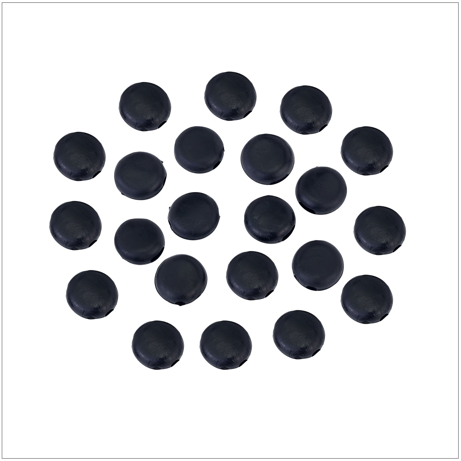 9.5mm Silicone Cord Locks Toggle Stopper