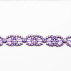 Rhinestone Lace - Purple