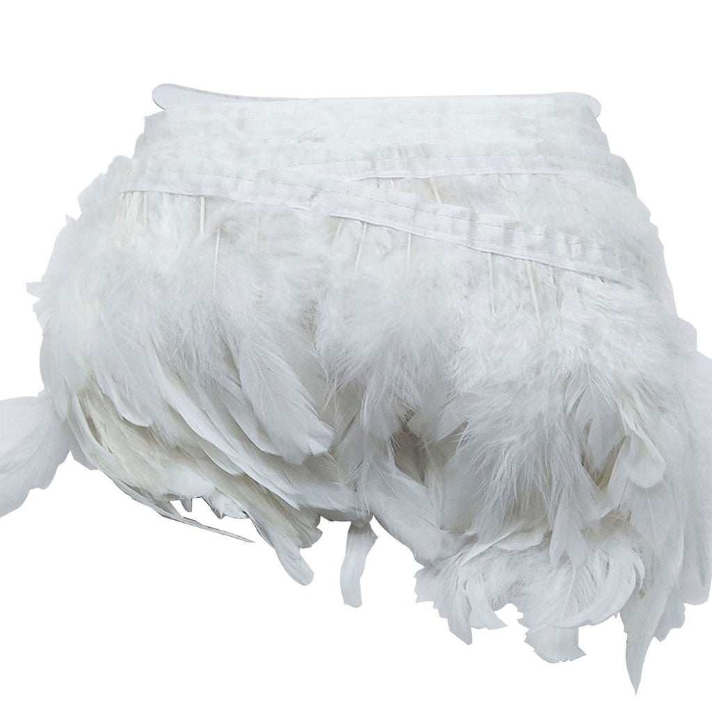 Rooster Feather Fringe For Sewing Costume