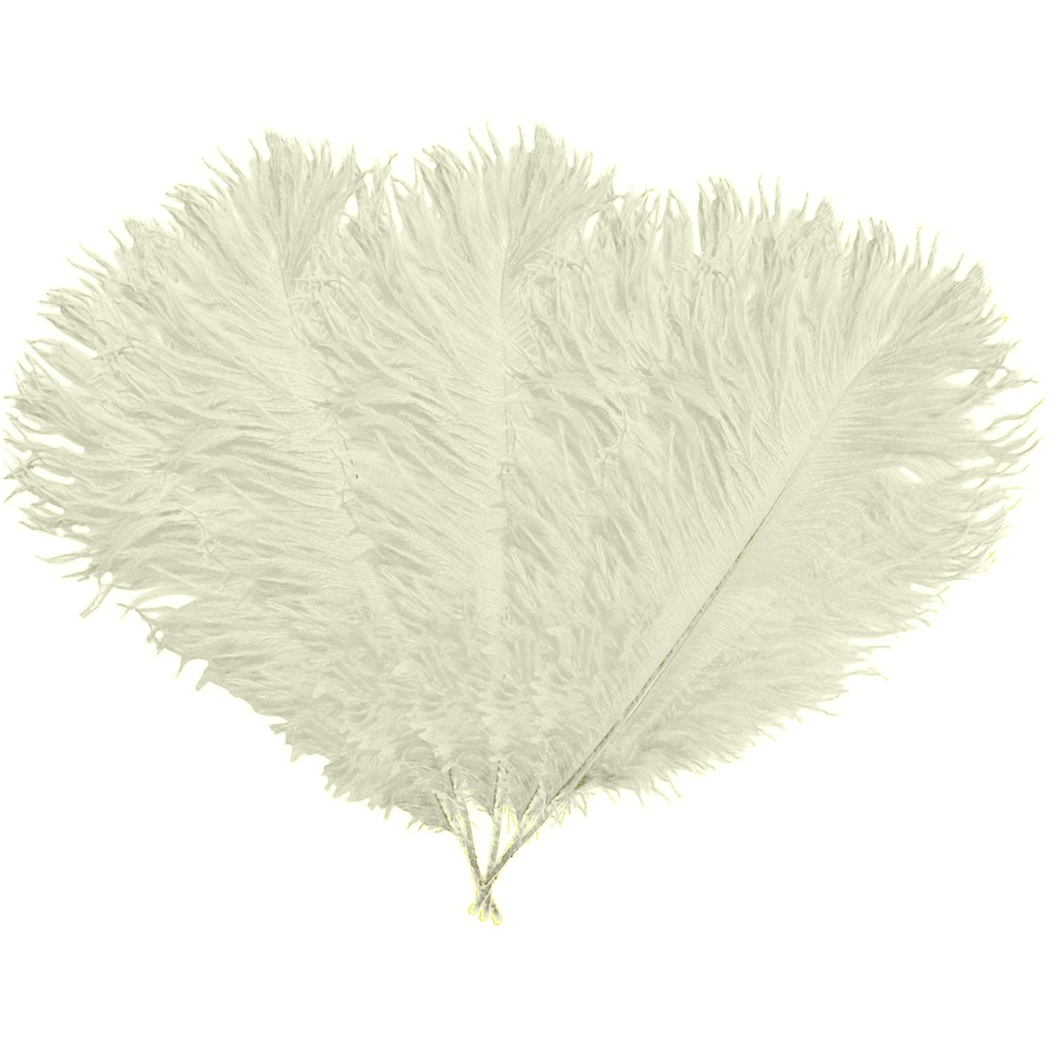 35cm-40cm Ostrich Feathers (Pack of 5)