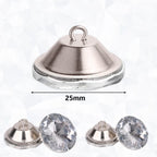 Faux Crystal Sew-On Buttons