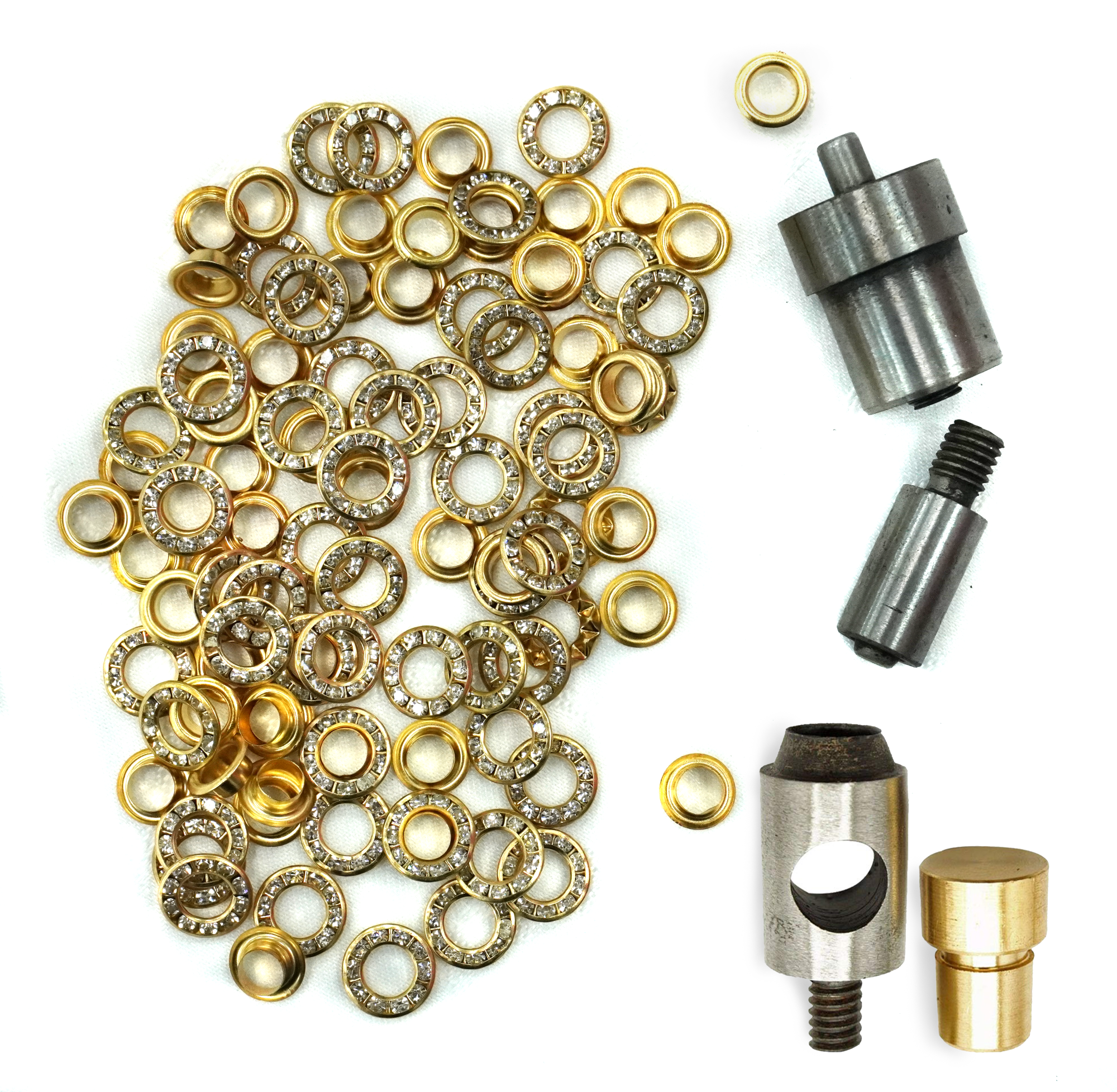 6mm Diamante Eyelet Bundle