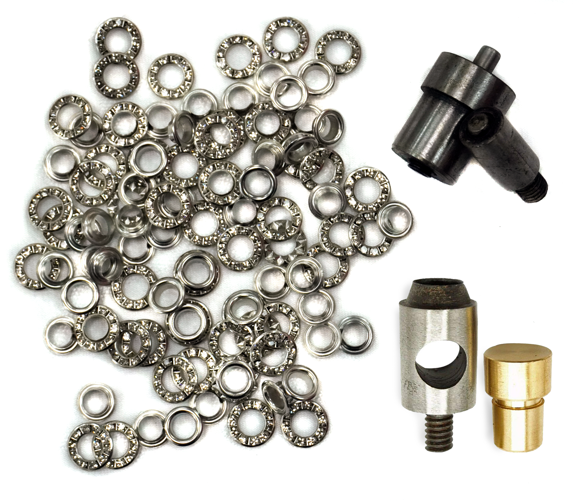 6mm Diamante Eyelet Bundle