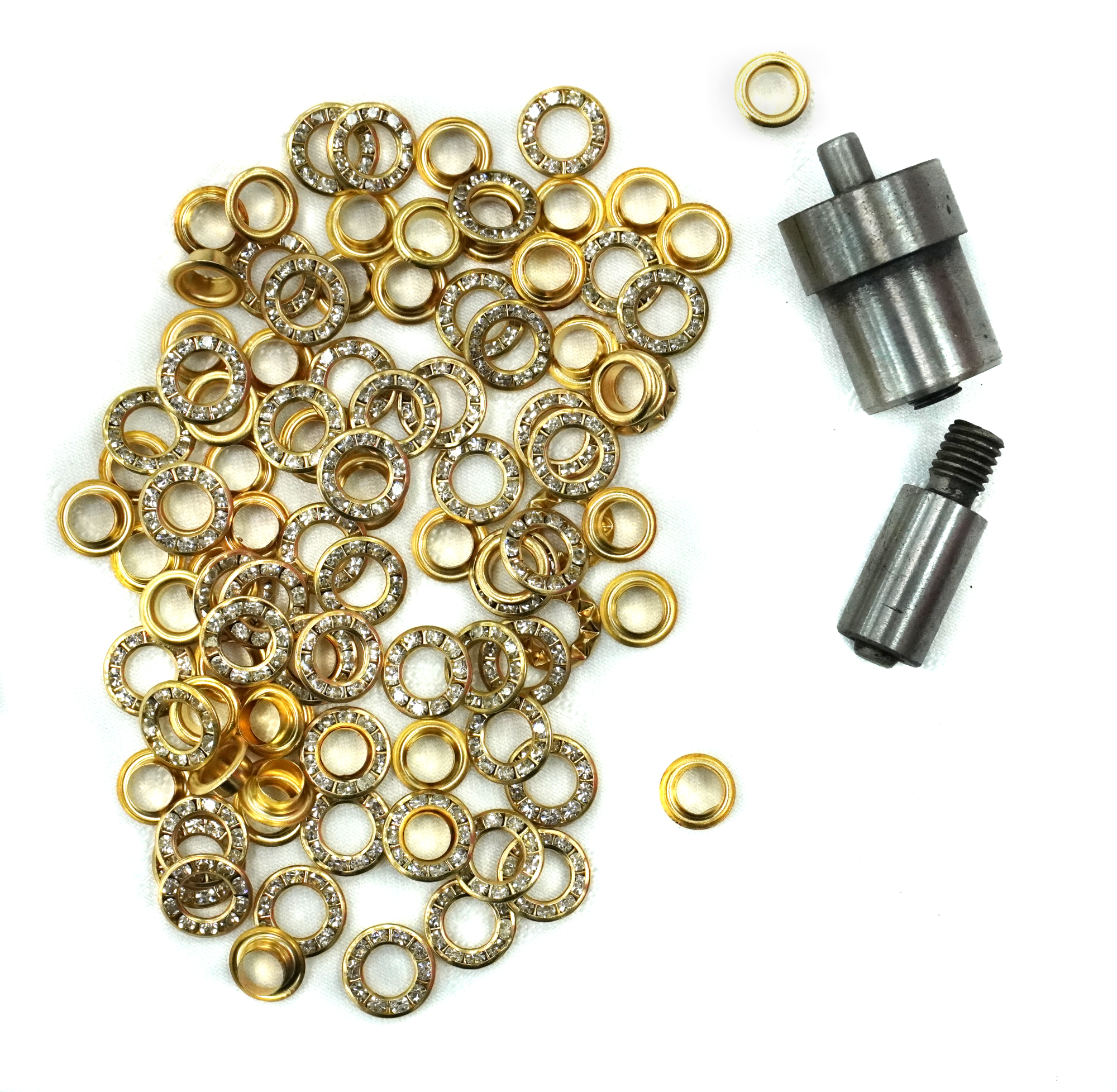 6mm Diamante Eyelet Bundle