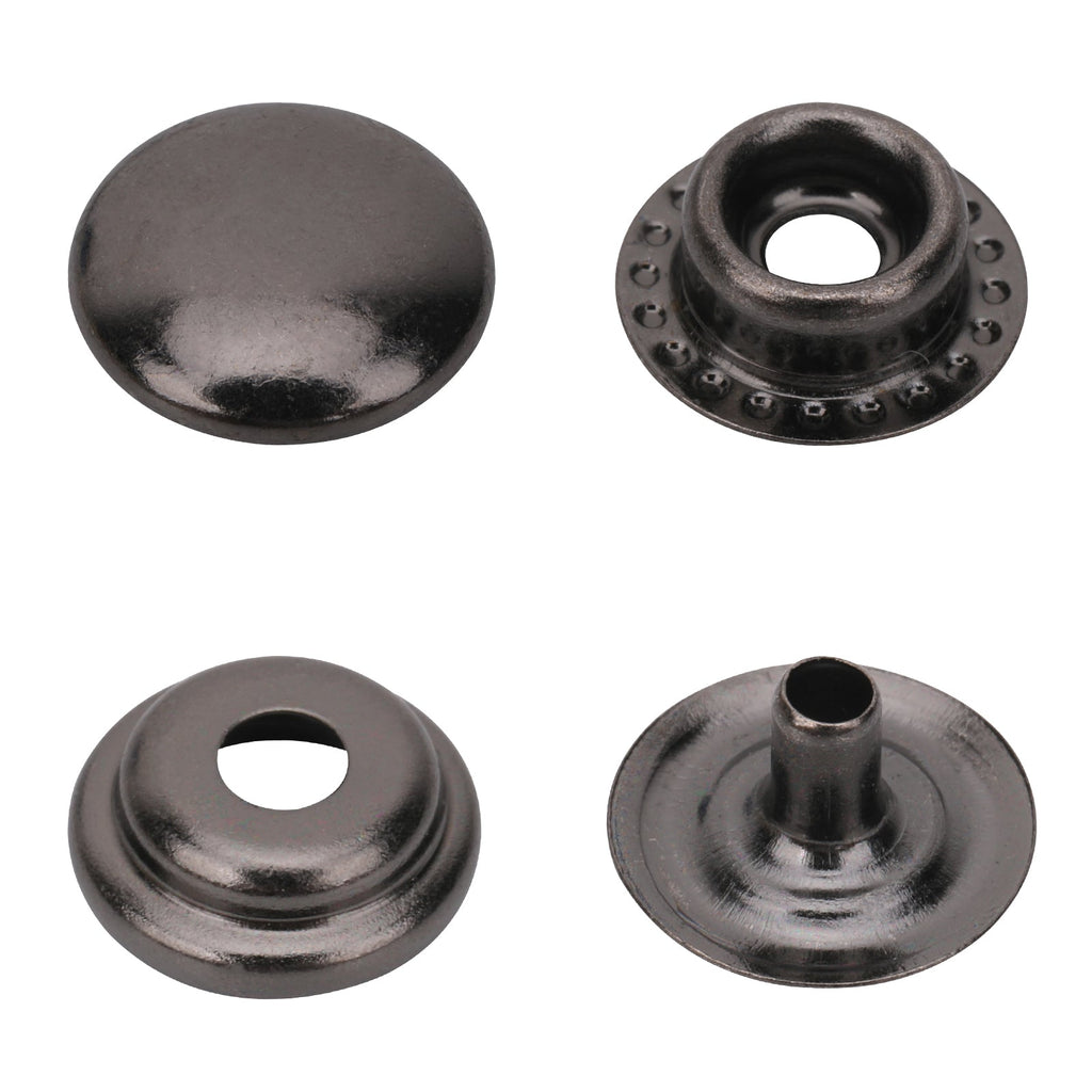4-Part Iron Press Studs (Large) - 10 Sets