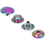 4-Part Brass Press Studs - Large