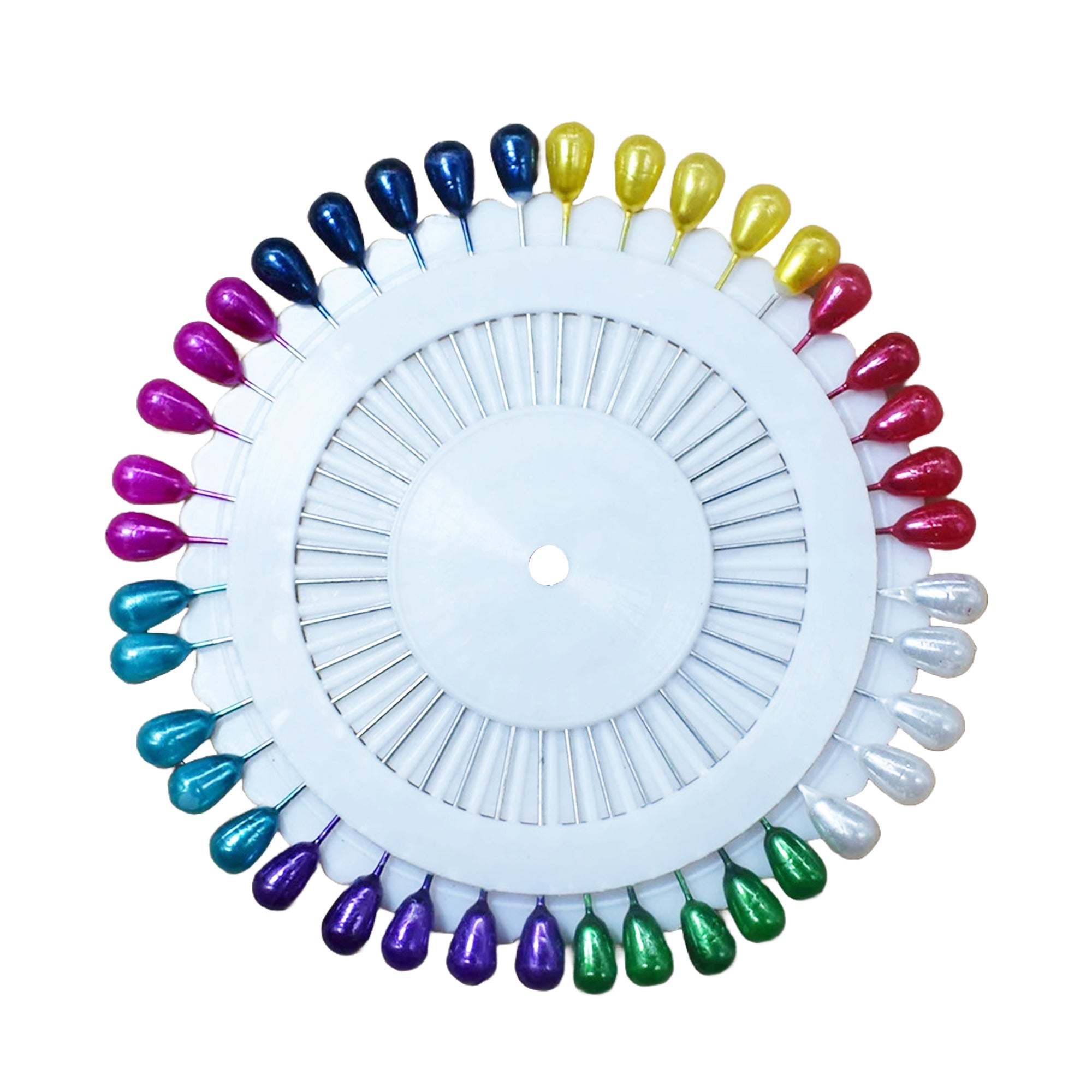 Pear Shaped Pearl Heads Pins