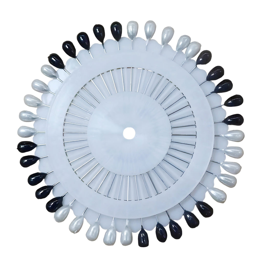 Pear Shaped Pearl Heads Pins