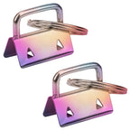 25mm Key Fob with Split Rings (Pack of 5)