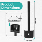 Half-Round Leather Punch Tool (15mm - 45mm)