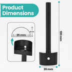 Half-Round Leather Punch Tool (15mm - 45mm)