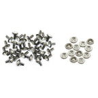 8mm Diamante Rivets (Pack of 10)
