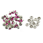 8mm Diamante Rivets (Pack of 10)