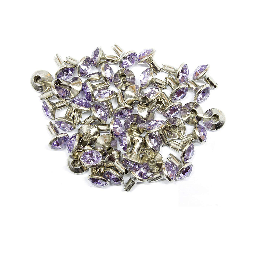 8mm Diamante Rivets (Pack of 10)