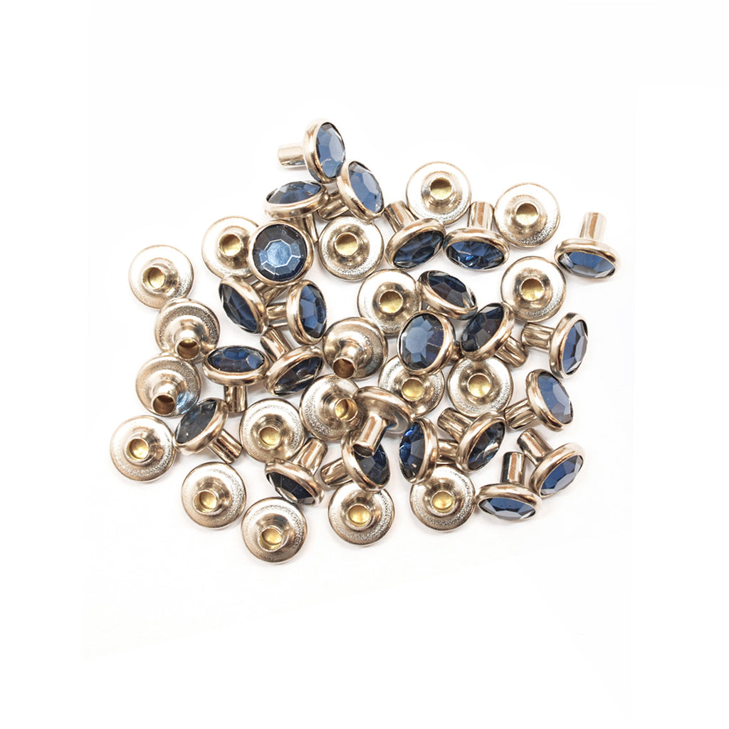 8mm Diamante Rivets (Pack of 10)