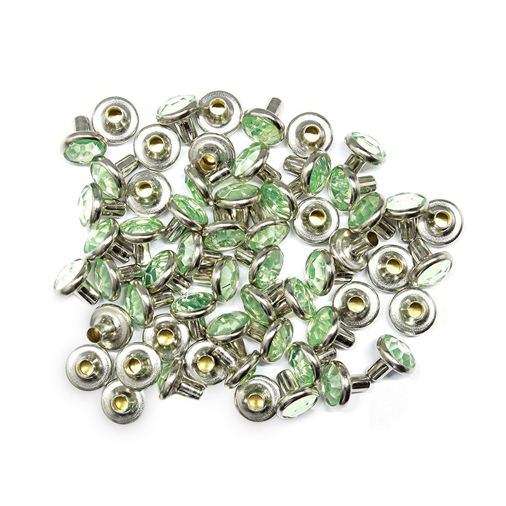 8mm Diamante Rivets (Pack of 10)
