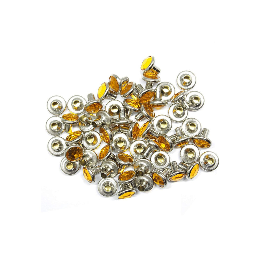 8mm Diamante Rivets (Pack of 10)