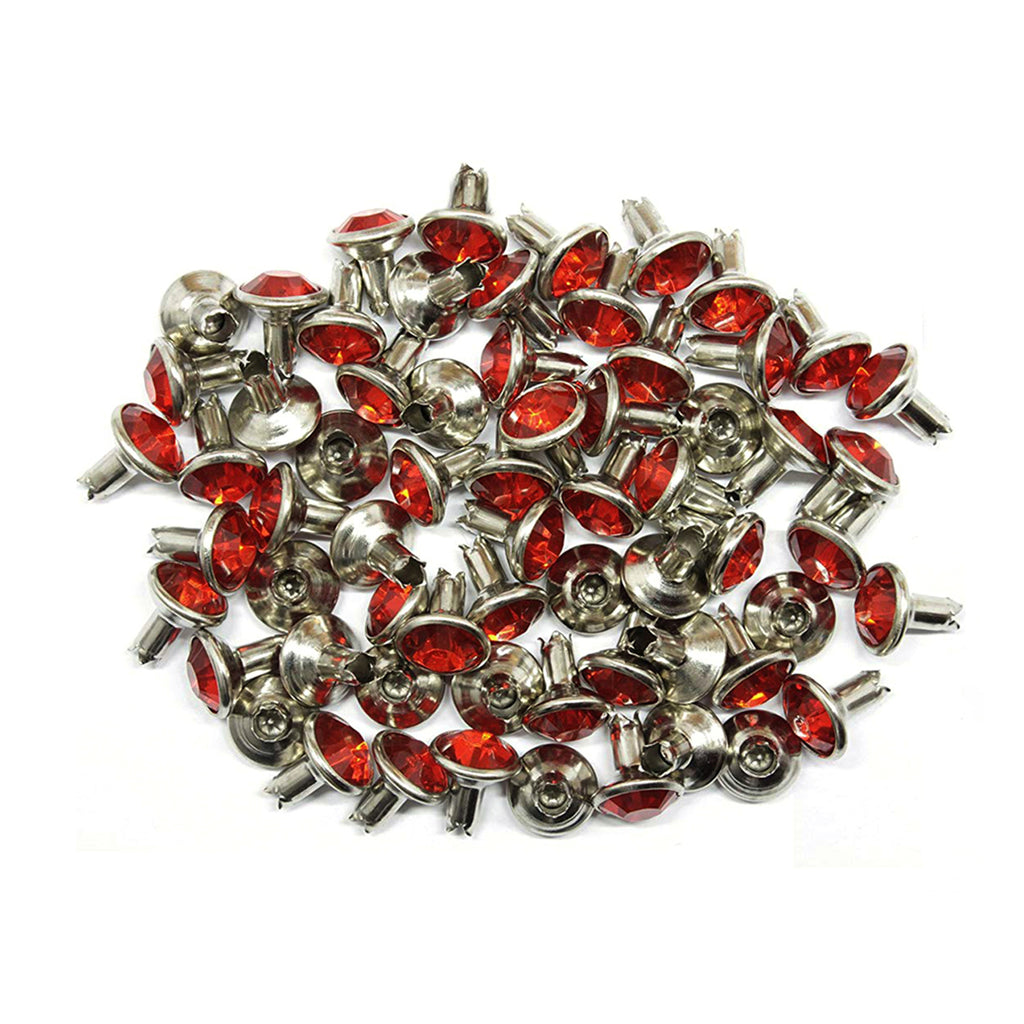 8mm Diamante Rivets (Pack of 10)