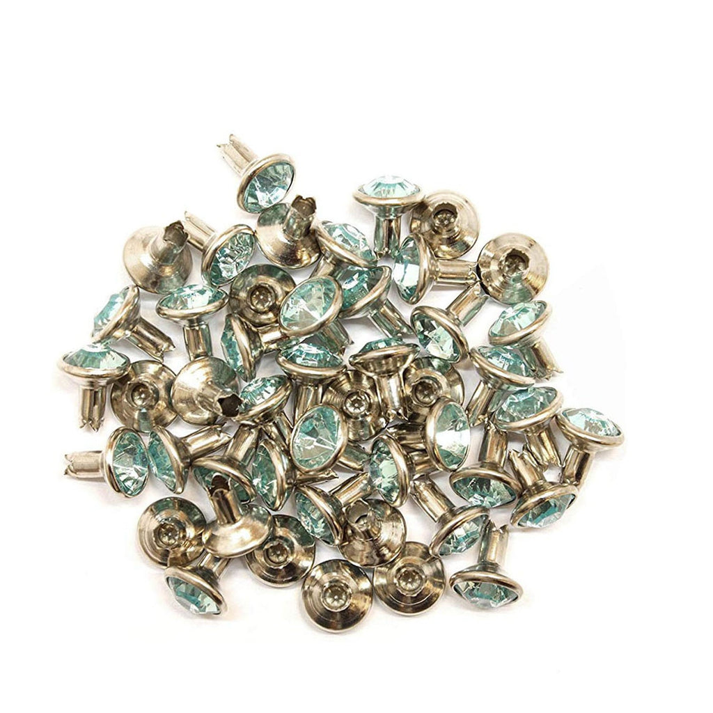 8mm Diamante Rivets (Pack of 10)