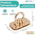 Rectangular Magnetic Plate Covers with D-Ring Handles  (Set of 2)