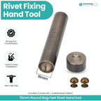 Half Round Bag Feet Hand Punch Tool - 12mm / 15mm