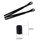 5mm Elastic Band with Plastic Cord Stopper - (Pack of 10)