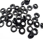 5mm Double Sided Eyelets, Black - (Pack of 100)