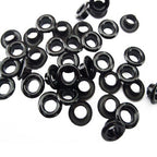 5mm Double Sided Eyelets, Black - (Pack of 100)