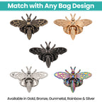 Bee-Shaped Twist Turn Lock for Bags