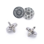 Magnetic Clasp Snap Fastener Button Double Rivet Closures
