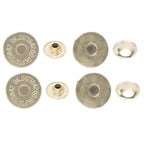 Magnetic Clasp Snap Fastener Button Double Rivet Closures