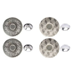Magnetic Clasp Snap Fastener Button Double Rivet Closures