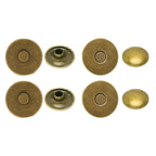 Magnetic Clasp Snap Fastener Button Double Rivet Closures